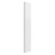 Reina Casina Double Vertical Aluminium Radiator 1800mm H x 280mm W - White