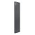 Reina Casina Double Vertical Aluminium Radiator 1800mm H x 375mm W Anthracite | Thumbnail Image