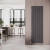 Reina Casina Single Vertical Aluminium Radiator 1800mm H x 565mm W Anthracite