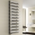 Reina Cavo Designer Heated Towel Rail 1580mm H x 500mm W Brushed Stainless Steel
