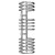 Reina Claro Chrome Designer Heated Towel Rail