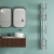 Reina Claro Designer Heated Towel Rail 1600mm H x 300mm W Chrome