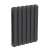 Reina Coneva Horizontal Designer Radiator 550mm H x 440mm W Anthracite