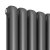 Reina Coneva Horizontal Designer Radiator 550mm H x 790mm W Anthracite