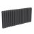 Reina Coneva Horizontal Designer Radiator 550mm H x 1210mm W Anthracite