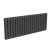 Reina Coneva Designer Horizontal Radiator 550mm H x 1420mm W Anthracite