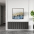 Reina Coneva Designer Horizontal Radiator 550mm H x 1420mm W Anthracite
