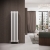 Reina Coneva Vertical Designer Radiator 1500mm H x 370mm W White