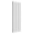 Reina Coneva Vertical Designer Radiator 1500mm H x 510mm W White