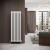 Reina Coneva Vertical Designer Radiator 1500mm H x 510mm W White