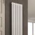 Reina Coneva Vertical Designer Radiator 1800mm H x 370mm W White | Thumbnail Image