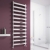 Reina Deno Designer Heated Towel Rail 496mm H x 500mm W Polished Stainless Steel