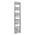 Reina Diva Curved Chrome 25mm Heated Ladder Towel Rail