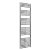 Reina Diva Curved Heated Towel Rail 1800mm H x 500mm W Chrome