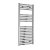 Reina Diva Straight Heated Towel Rail 1200mm H x 500mm W Chrome