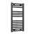 Reina Diva Flat Heated Towel Rail 800mm H x 400mm W Matt Black