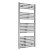Reina Diva Flat Heated Towel Rail 1400mm H x 600mm W Chrome