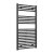 Reina Diva Flat Heated Towel Rail 1200mm H x 600mm W Matt Black