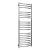 Reina Eos Curved Heated Towel Rail 1500mm H x 500mm W Polished Stainless Steel