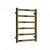 Reina Fano Designer Heated Towel Rail 720mm H x 485mm W Bronze Satin