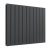 Reina Flat Anthracite Horizontal Designer Radiator