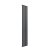 Reina Flat Single Designer Vertical Radiator 1600mm H x 292mm W - Anthracite