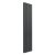 Reina Flat Double Designer Vertical Radiator 1600mm H x 366mm W - Anthracite | Thumbnail Image