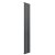 Reina Flat Single Designer Vertical Radiator 1800mm H x 292mm W Anthracite