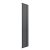 Reina Flat Single Designer Vertical Radiator 1800mm H x 366mm W - Anthracite