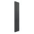 Reina Flat Double Designer Vertical Radiator 1800mm H x 366mm W - Anthracite