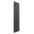 Reina Flat Double Designer Vertical Radiator 1800mm H x 440mm W Anthracite