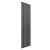 Reina Flat Single Designer Radiator 1800mm H x 514mm W - Anthracite