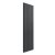 Reina Flat Double Designer Vertical Radiator 1800mm H x 514mm W - Anthracite