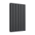 Reina Flat Double Designer Horizontal Radiator 600mm H x 440mm W Anthracite