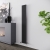 Reina Flat Single Designer Vertical Radiator 1600mm H x 218mm W - Anthracite
