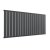 Reina Flat Single Designer Horizontal Radiator 600mm H x 1402mm Anthracite