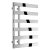 Reina Florina Designer Heated Towel Rail 800mm H x 500mm W Chrome