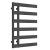 Reina Florina Designer Heated Towel Rail 800mm H x 500mm W Anthracite