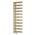 Reina Florina Designer Heated Towel Rail 1525mm H x 500mm W Brushed Brass | Thumbnail Image
