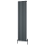 Reina Gio Single Vertical Aluminium Radiator 1800mm H x 470mm W - Anthracite | Thumbnail Image
