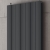 Reina Gio Single Vertical Aluminium Radiator 1800mm H x 470mm W - Anthracite | Thumbnail Image