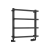Reina Glora Designer Heated Towel Rail 555mm H x 500mm W - Anthracite | Thumbnail Image