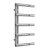 Reina Grosso Designer Heated Towel Rail 850mm H x 500mm W Polished