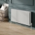 Reina Hedingham White Horizontal Traditional 2-Column Radiator