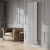 Reina Hedingham White Vertical Traditional 2-Column Radiator