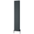 Reina Loco Double Vertical Aluminium Radiator 1800mm H x 375mm W - Anthracite | Thumbnail Image