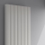 Reina Loco Double Vertical Aluminium Radiator 1800mm H x 280mm W - White | Thumbnail Image
