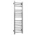 Reina Luna Straight Heated Towel Rail 1200mm H x 350mm W Stainless Steel