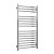 Reina Luna Straight Heated Towel Rail 1200mm H x 600mm W Stainless Steel