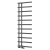 Reina Matera Heated Towel Rail 1412mm H x 500mm W Brushed Gun Metal | Thumbnail Image